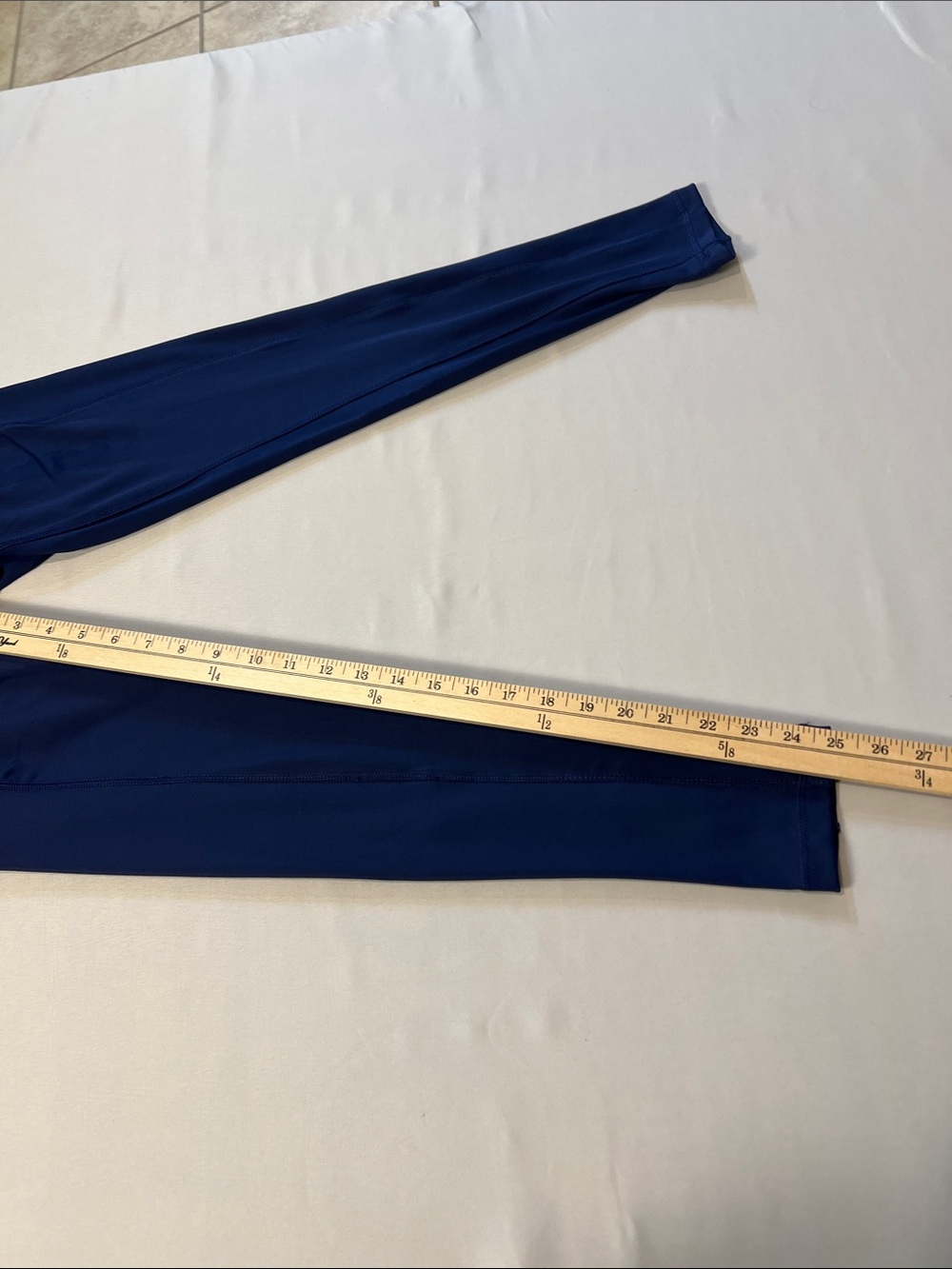 adidas Navy High-Waist Women's Athletic Leggings - Picture 5 of 9